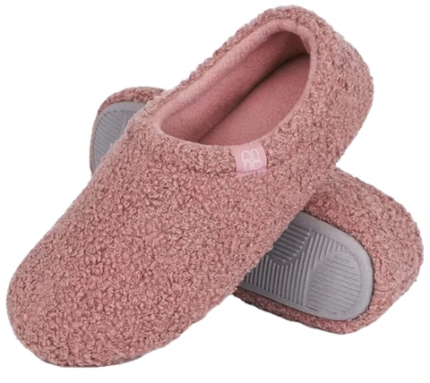 Winterpantoffel Roze