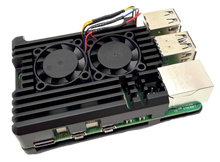 Raspberry Pi5 Aluminium Enclosure Dual Fan