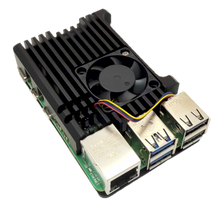 pberry Pi5 Aluminium Enclosure Single Fan