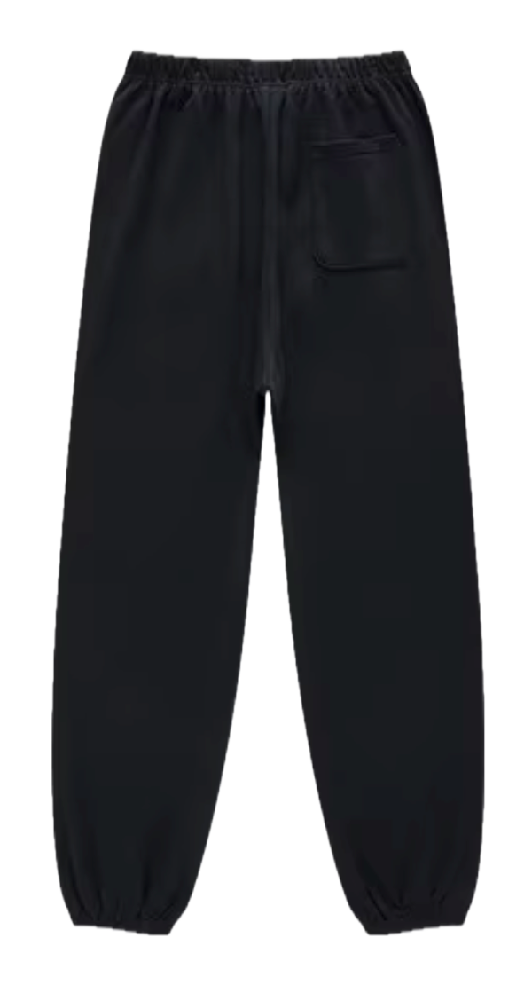 Sweat Pants Black Backside View