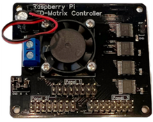Raspberry LED Panel Matrix Controller Top View