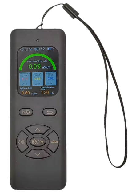 Waterproof Geiger Muller Counter Front View