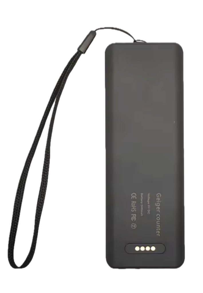 Waterproof Geiger Muller Counter Backview