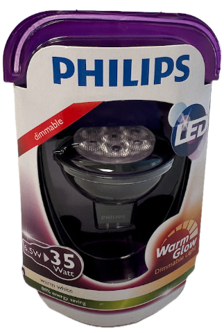 Philips LED Lamp 12 volt 6.5Watt Warm Wit