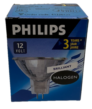 Philips Halogeen Lamp GU5. 12v 35w