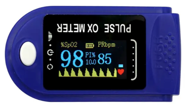 Pulse Oximeter with Color Display