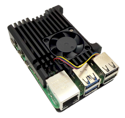 pberry Pi5 Aluminium Enclosure Single Fan
