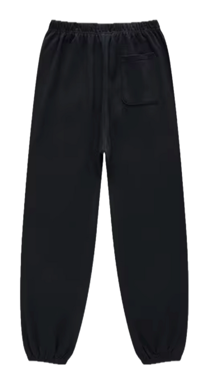 Sweat Pants Black Backside View