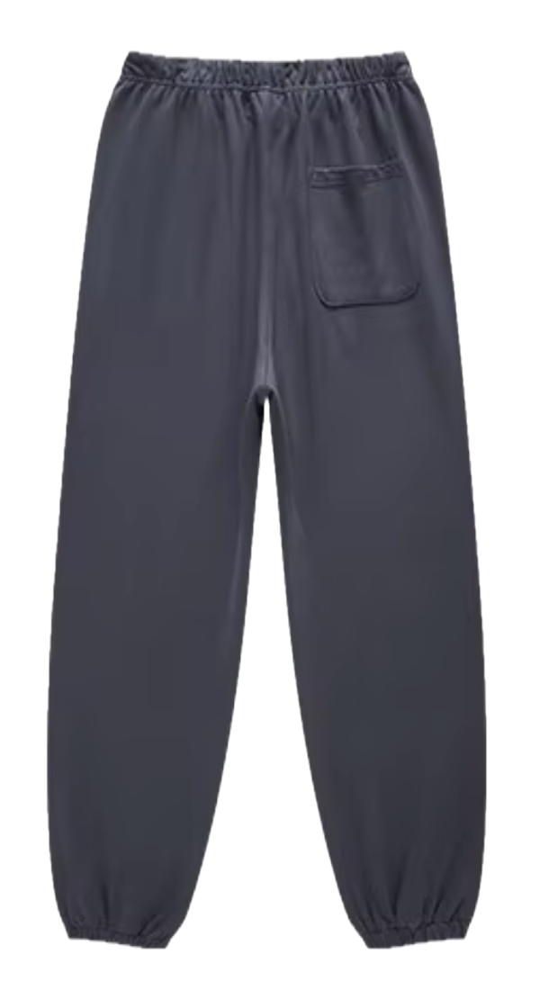 Sweat Pants Grey Backside View