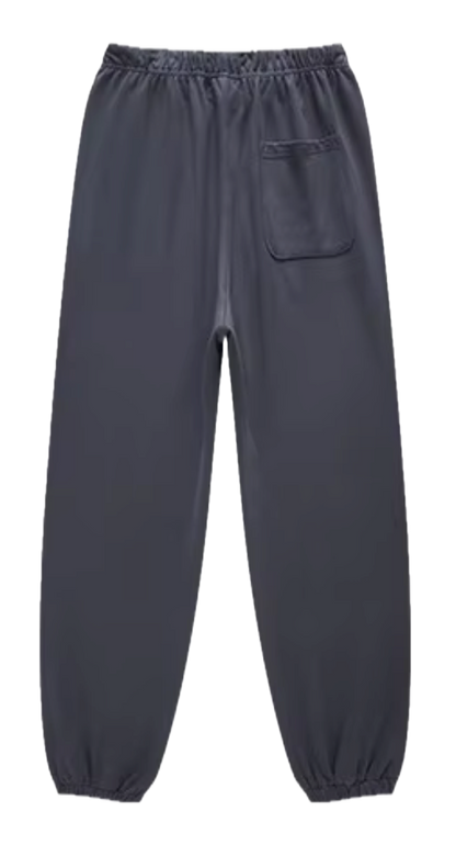 Sweat Pants Grey Backside View