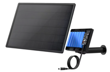 Zonnepaneel 12v 20Watt met ingebouwde accu Open aanzicht