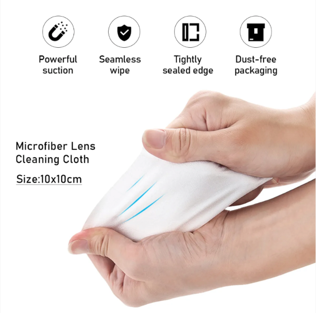 Microfiber Cleaning Cloth for Camera and Glasses