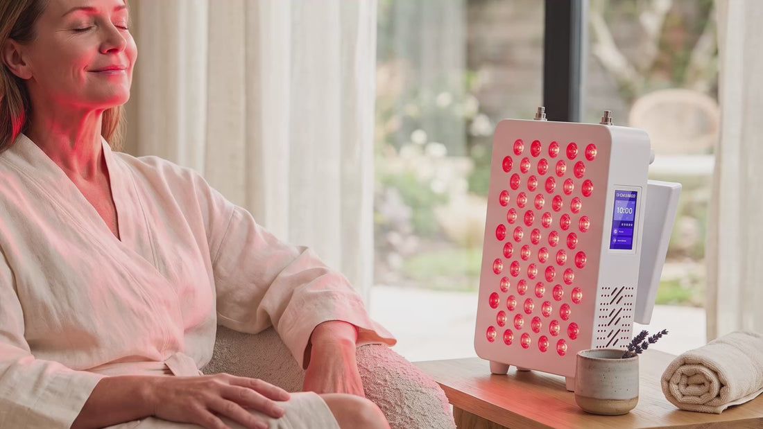 Video laden: Roodlicht Therapie Lamp met Near Infrared – 5 watt