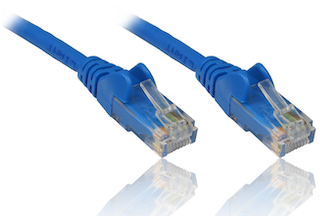 Cat 5 Patch Cable Blue 