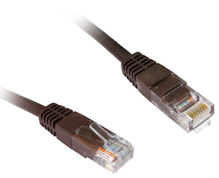 Cat 5 Patch Cable Brown