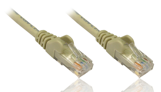 Cat 5 Patch Cable Grey