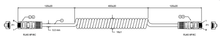Schema Tekening Spiraal CAT5 Netwerk Kabel