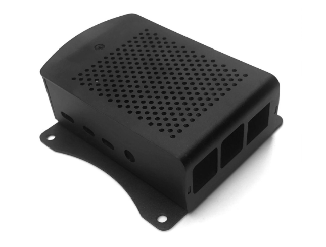 Case Black Enclosure for Rpi 4 Model B