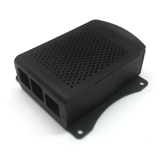 Case Black Enclosure for Rpi 4 Model B